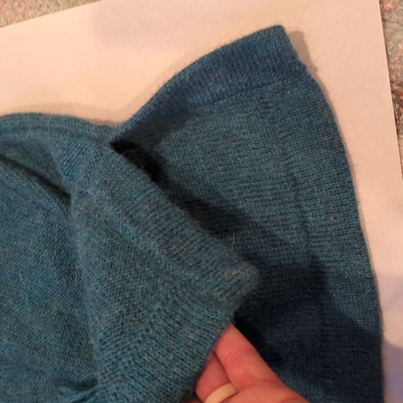 Origin Alpaca XL Women's 100% Alpaca Sweater Made In Peru Metal Detail Warm Boho - Picture 5 of 14